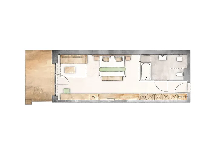 酒店 雪绒花维塔尔spa酒店 4*